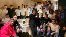 Jugadores de Real Madrid tuvieron cena navideña con Bale incluido