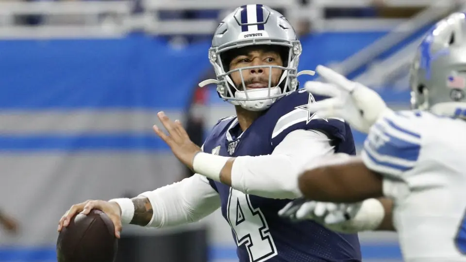 Dak Prescott lució con más de 400 yardas en victoria de Dallas sobre Detroit