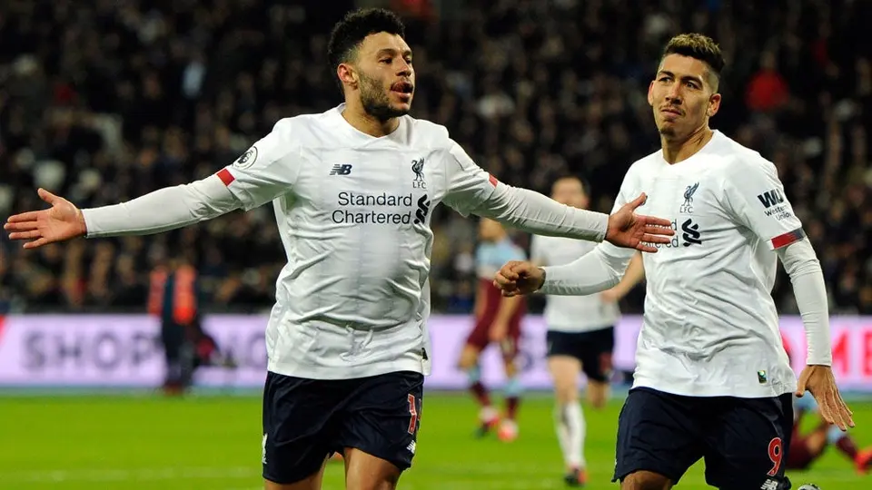 Liverpool doblegó al West Ham y llegó a 70 puntos en Premier League