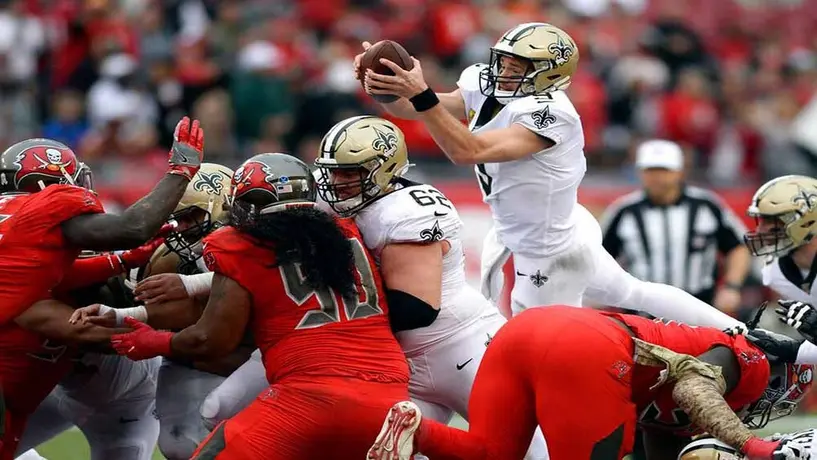 Saints y Brees aprovecharon el mal momento de Tampa Bay