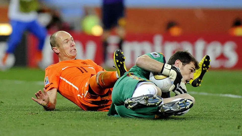 Iker Casillas: 'Mi mejor atajada fue contra Robben en el Mundial'