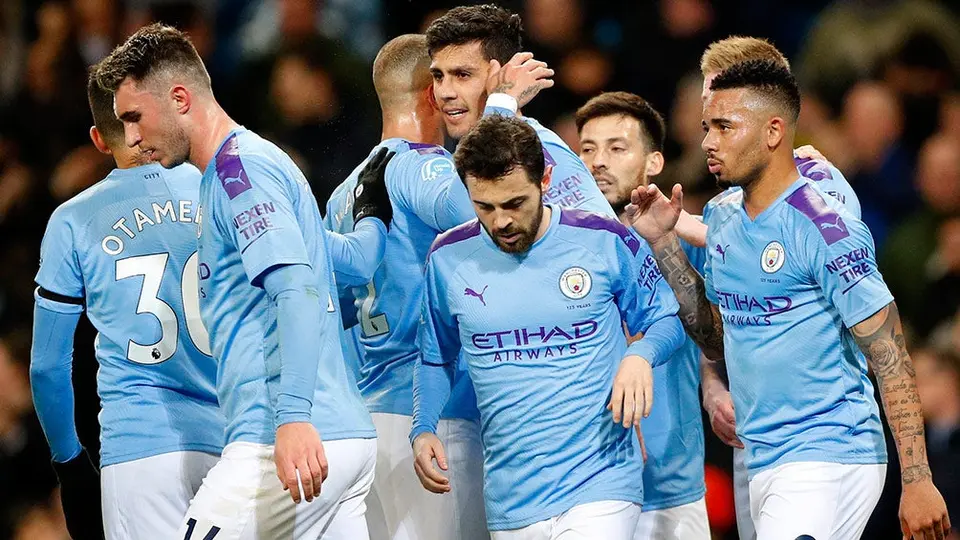 Manchester City se impuso a West Ham y consolidó subliderato de Premier