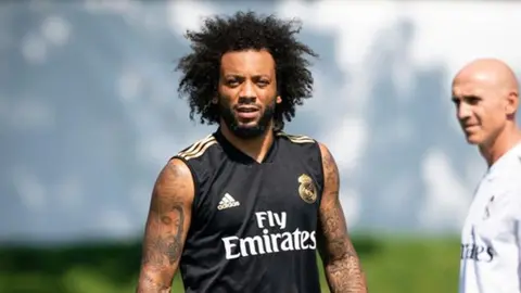 Real Madrid perdió a Hazard y Marcelo para el Clásico español