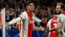 Ajax regaló pañalero a Edson Álvarez para su bebé