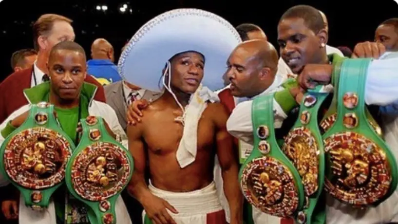 Floyd Mayweather recordó sus victorias del 5 de mayo