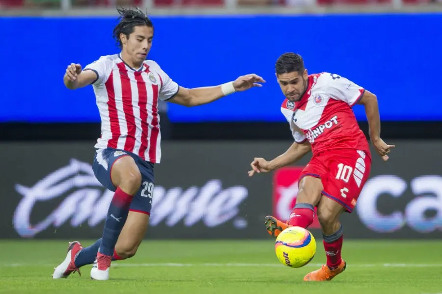 Benjamín Galindo Cruz en juego de Chivas ante Veracruz l MEXSPORT