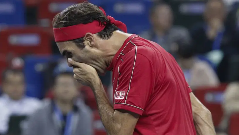 Roger Federer protagonizó discusión con árbitro en Masters de Shanghái