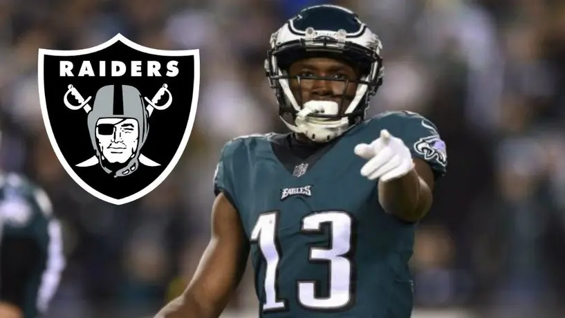 Raiders incorporó a sus filas al receptor abierto Nelson Agholor