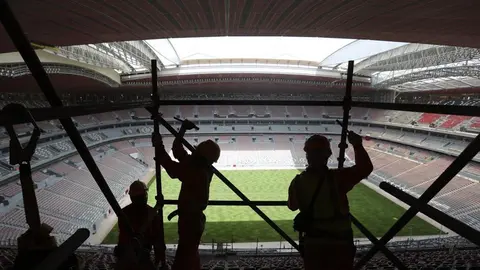 Así es el espectacular Al Bayt, estadio para Qatar 2022