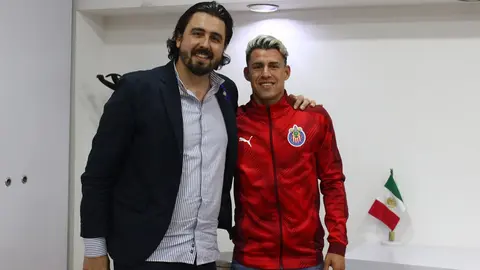 Chicote Calderón tras su llegada a Chivas: 'Vamos por la 13'