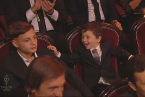 Así celebró Mateo Messi el Balón de Oro de su padre