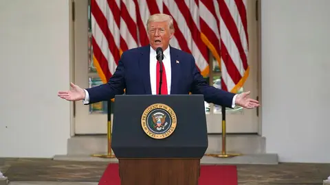Donald Trump amenazó a Twitter tras aviso por contenido engañoso