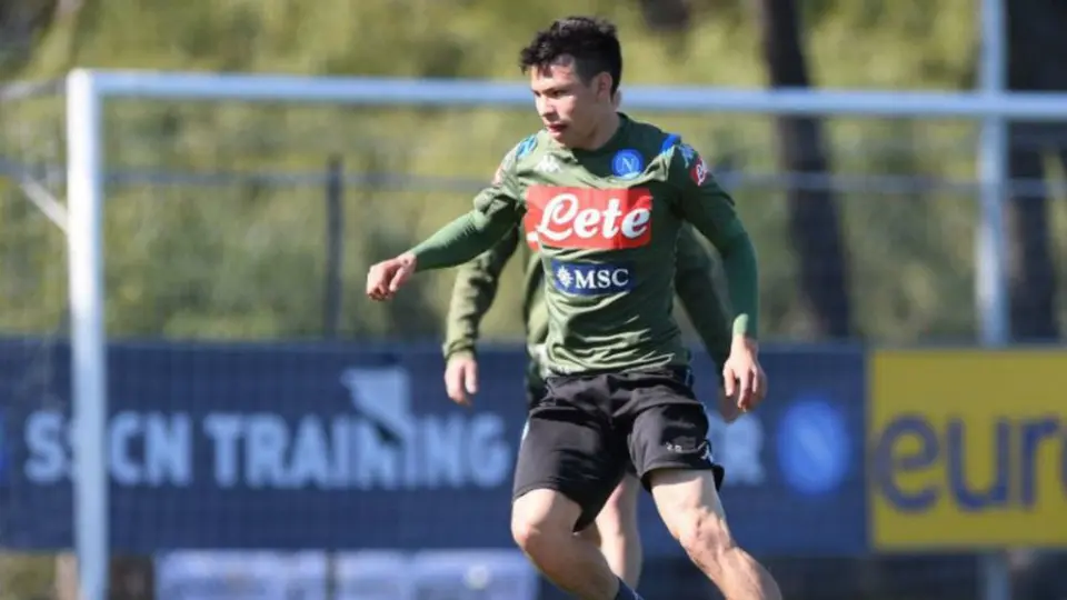 Napoli y Chucky Lozano reanudarán entrenamientos el 23 de marzo