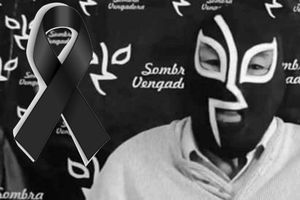 Falleció el luchador La Sombra Vengadora a los 89 años