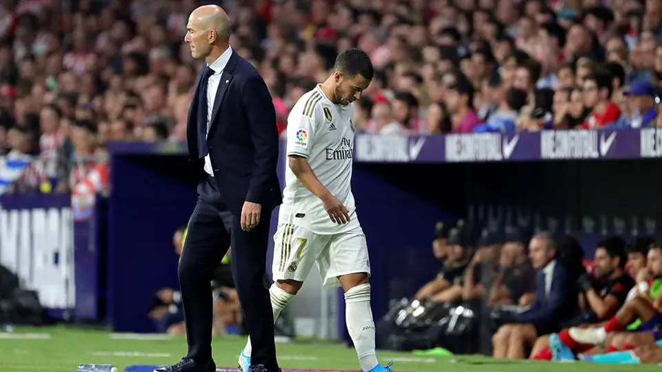 Zinedine Zidane comparó su inicio en Real Madrid con el de Eden Hazard