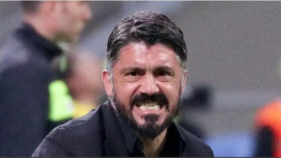 VIDEO: Gattuso fue víctima de una broma por parte de un mesero en Nápoles 