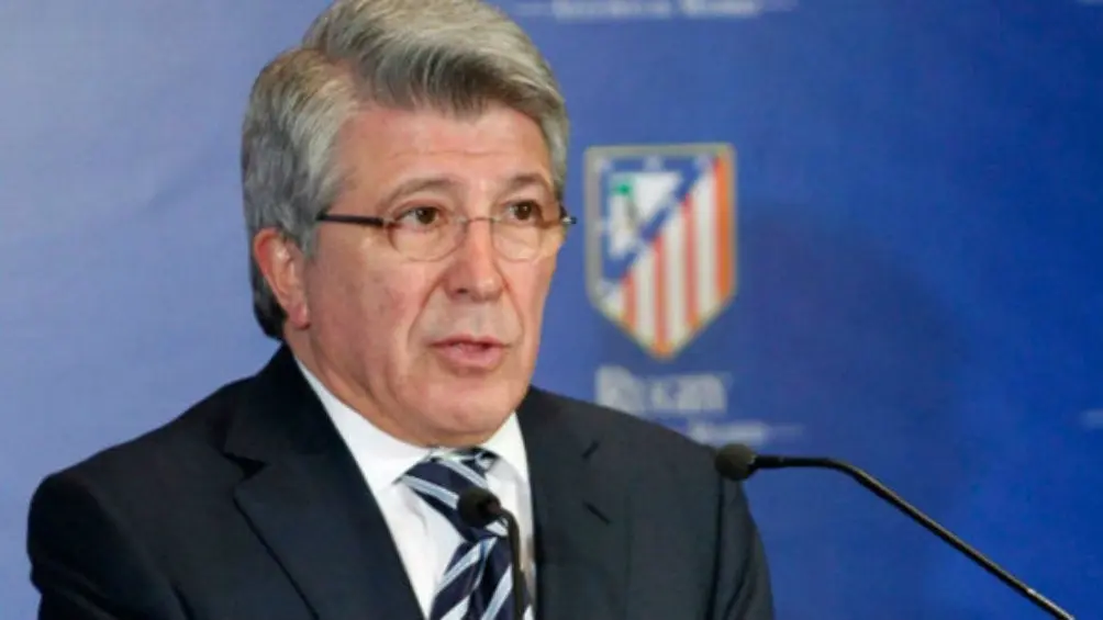 El presidente del Atlético de Madrid, Enrique Cerezo | EFE