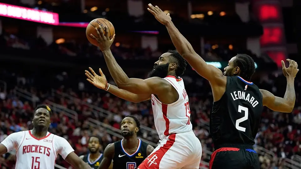 Rockets derrotó a Clippers en otra 'cátedra' de James Harden