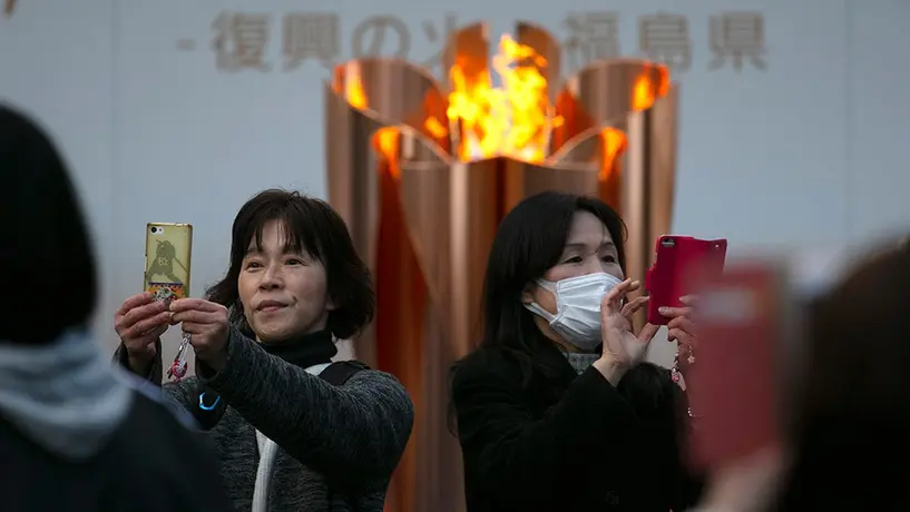 Llama olímpica es retirada de exhibición por medidas contra coronavirus en Japón