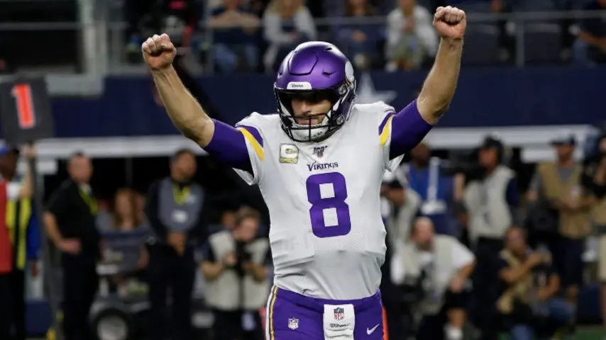 Kirk Cousins con los Vikings | AP