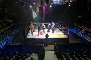 Función de lucha libre en Naucalpan se realizó sin público por coronavirus