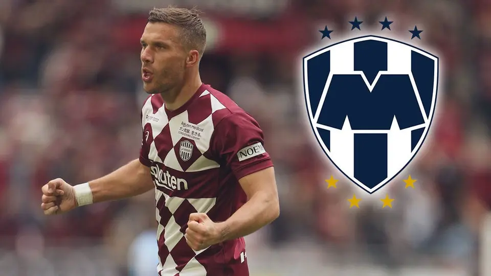 Lukas Podolski dejó al Vissel Kobe, ¿llegará a Rayados?