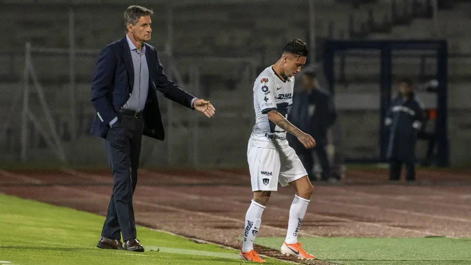 Martín Rodríguez culpó a Míchel por su falta de minutos en Pumas