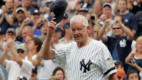 Falleció Don Larsen, único que ha lanzado un juego perfecto en Serie Mundial