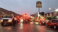 Mercado de San Cosme sufrió fuerte incendio; 181 locales se consumieron