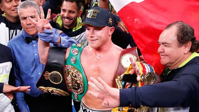 Saúl 'Canelo' Álvarez dedicó triunfo ante Kovalev a México