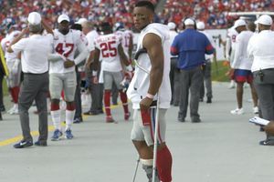 Saquon Barkley no estará con los Giants para el duelo contra New England