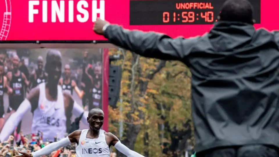 Kenia convulsionó tras récord de Eliud Kipchoge