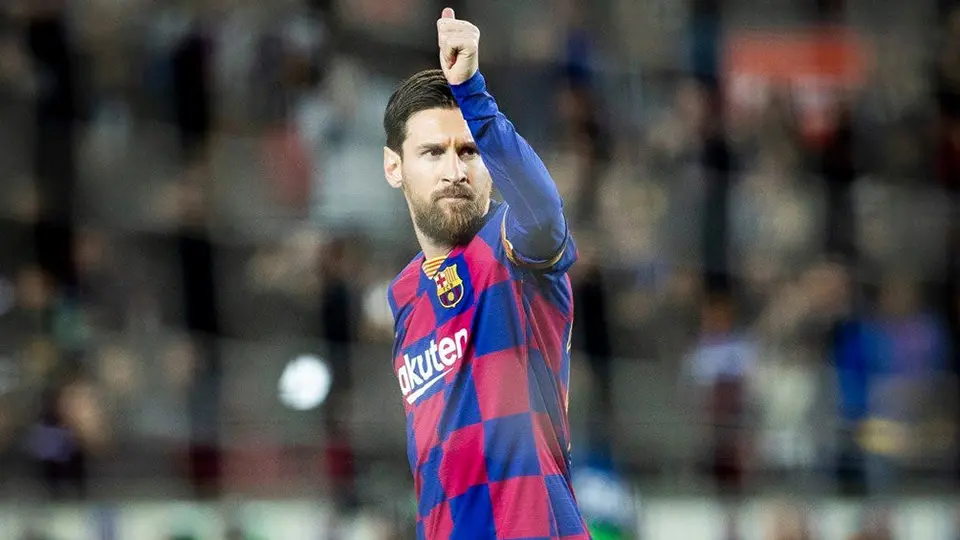Muhammad Ali, inspiración de Messi en el gimnasio de su casa