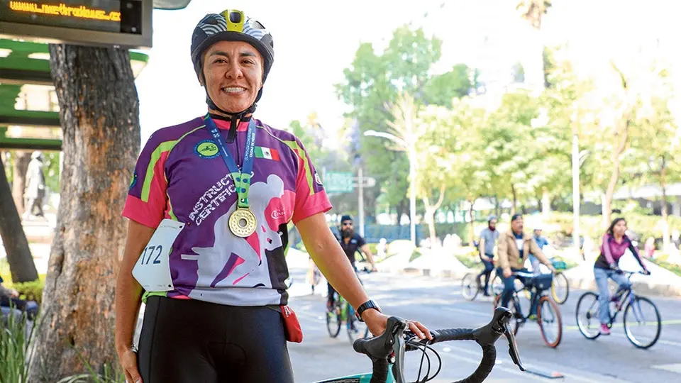 Paseo de la Reforma vive fiesta por la Final de ciclismo de la Olimpiada Comunitaria en CDMX