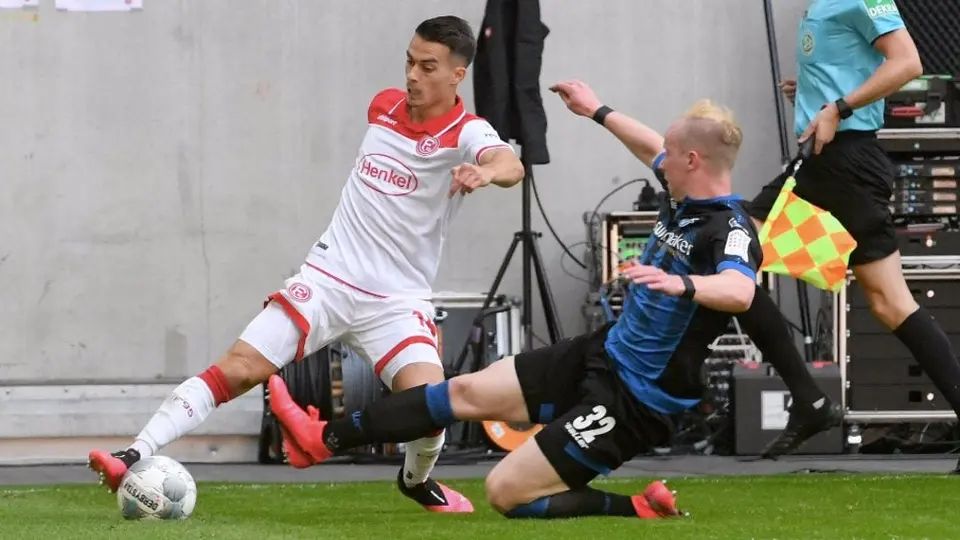 Düsseldorf y Paderborn no pasaron del empate en reanudación de Bundesliga