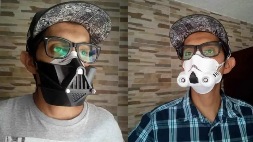 Cubrebocas de Star Wars revolucionan las redes sociales