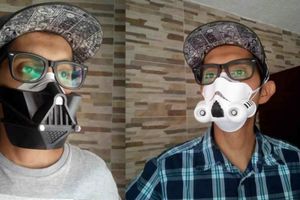 Cubrebocas de Star Wars revolucionan las redes sociales