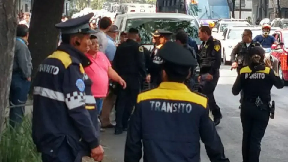 VIDEO: Reportan balacera en Torre Diana de Reforma