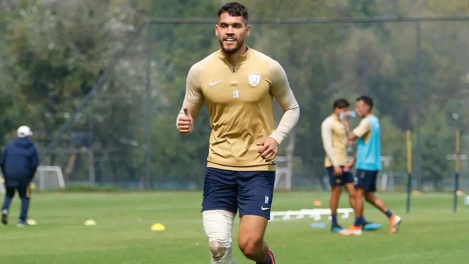 Pumas: Nicolás Freire reveló que recayó en su lesión de la rodilla derecha