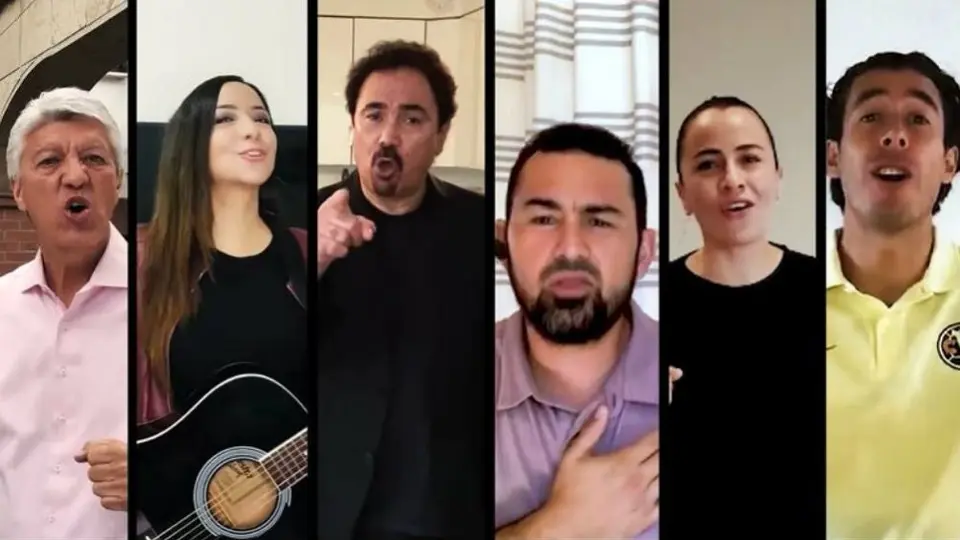 Figuras del deporte rinden homenaje al sector salud con canción “México cuenta conmigo”