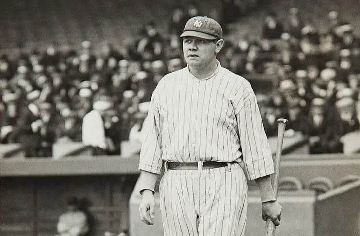 Babe Ruth, en un partido