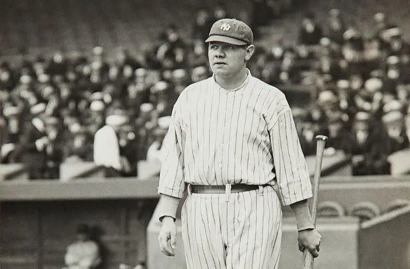 Babe Ruth, en un partido
