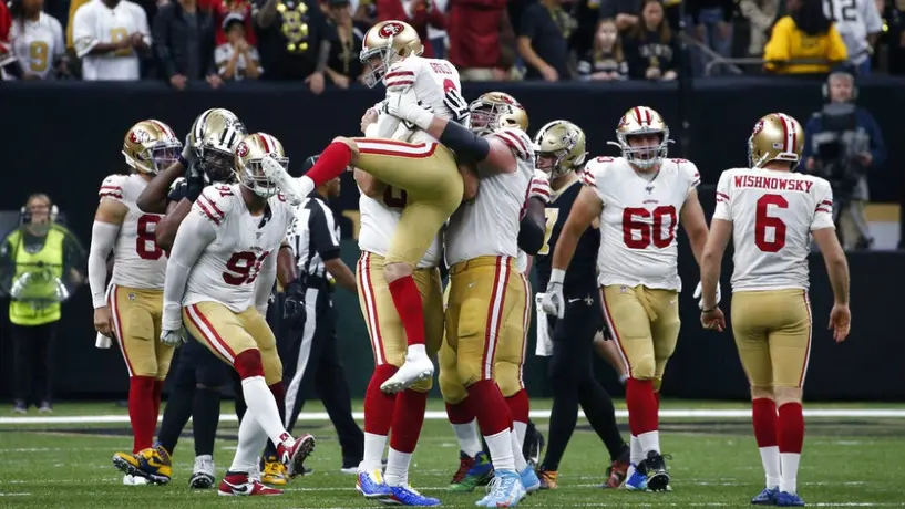 49ers firmó victoria de alarido sobre New Orleans