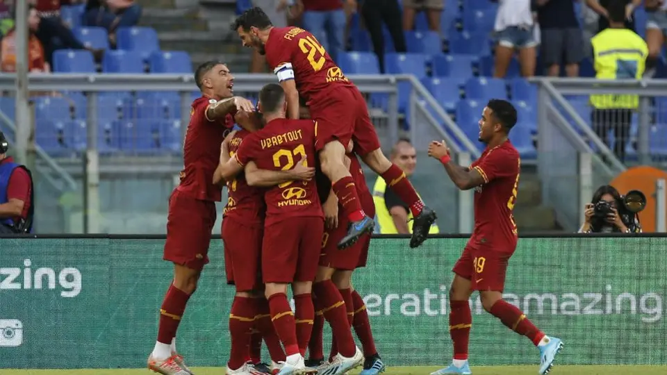 Roma sumó su primer triunfo de la temporada al vencer al Sassuolo