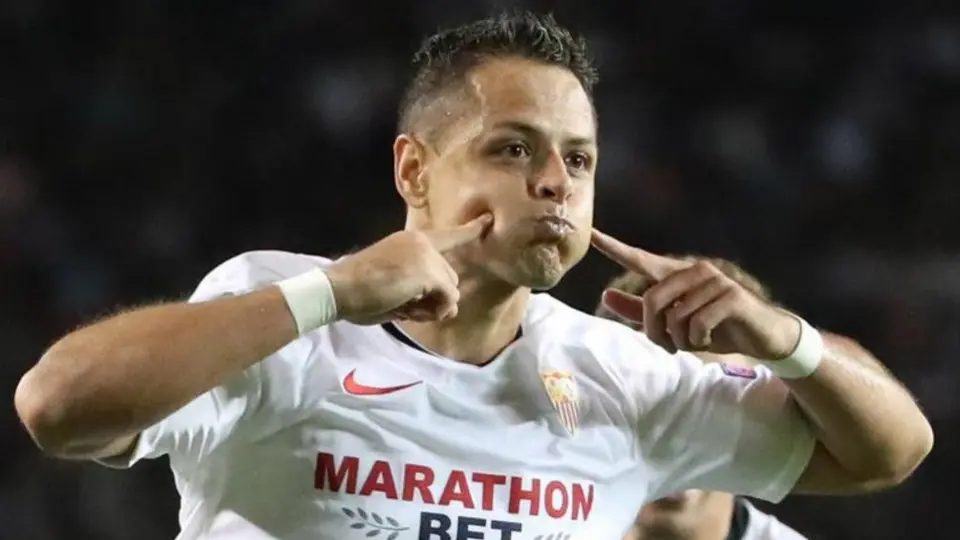 Chicharito tras marcar con el Sevilla: "Fue un golazo"
