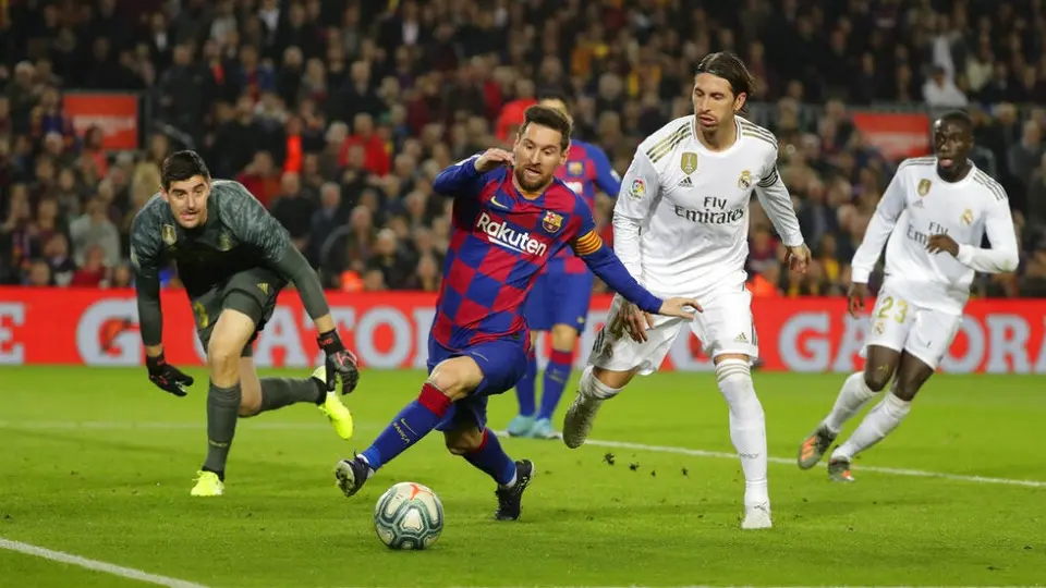 Barcelona y Real Madrid empataron sin goles en Clásico de España