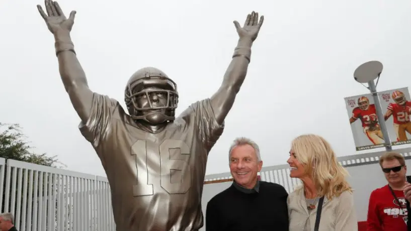 Vandalizan estatua de Joe Montana en San Francisco