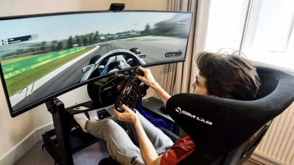 Esteban Gutiérrez entró al podio del Gran Premio de Mónaco virtual de la F1