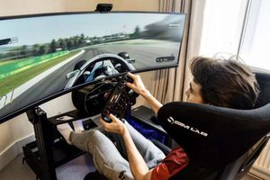 Esteban Gutiérrez entró al podio del Gran Premio de Mónaco virtual de la F1