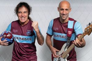 Iron Maiden y West Ham presentaron playera edición especial